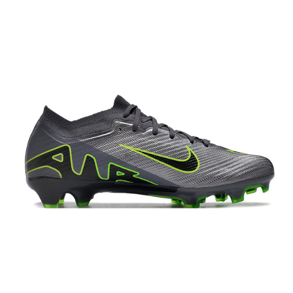 Nike Zoom Mercurial Vapor 15 Elite R9 Conceito Pack Gray and Orange Firm Ground FG Kids Football Boot
