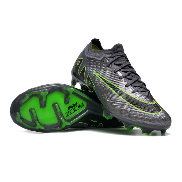 Nike Zoom Mercurial Vapor 15 Elite R9 Conceito Pack Gray and Orange Firm Ground FG Kids Football Boot