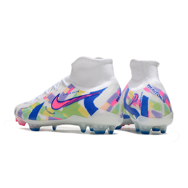 Nike Phantom Luna 2 Elite SolCal Pack Black and Yellow Firm Ground FG Kids Football Boot