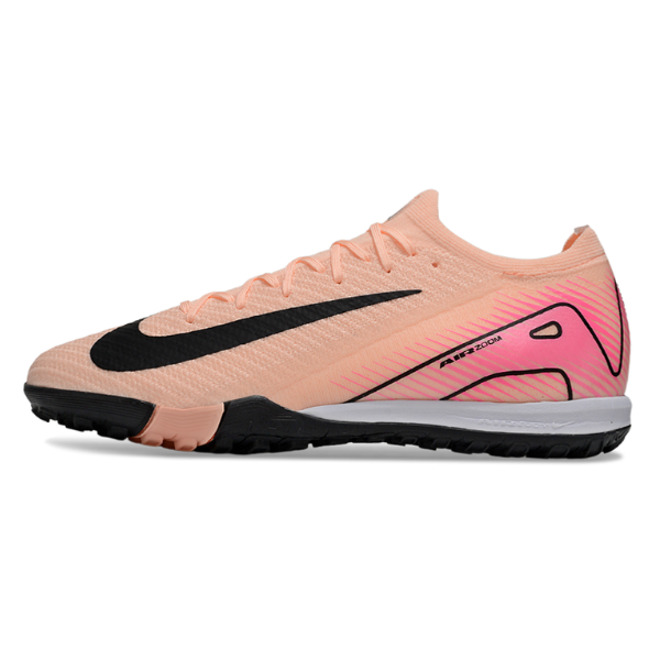 Botas de fútbol Nike Zoom Mercurial Vapor 16 Elite Turf TF para niños, color rosa claro