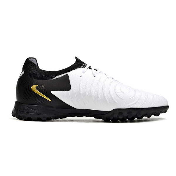 Nike Phantom GX2 Elite White and Black Turf TF Kids Football Boot