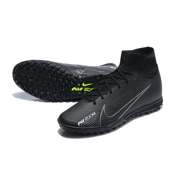Nike Zoom Mercurial Superfly 9 Elite Black Pack Kids Turf TF Football Boot