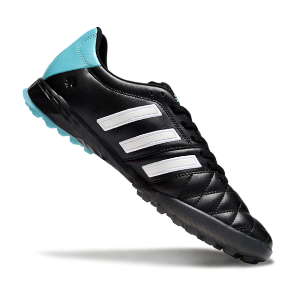 Botas de fútbol Adidas Adipure 11Pro Turf TF negras y azules
