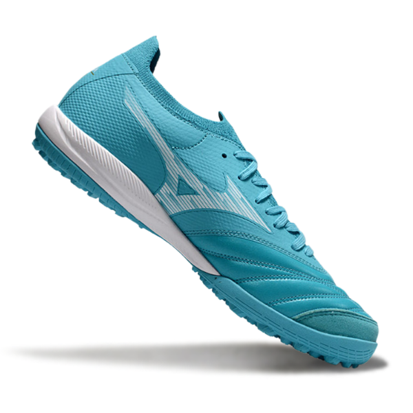 Bota de fútbol Mizuno Neo Sala Turf TF azul claro