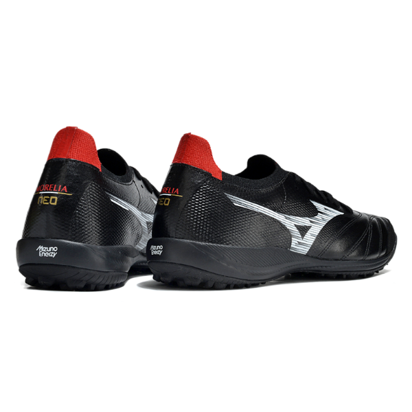 Botas de fútbol Mizuno Neo Sala Turf TF en blanco y negro