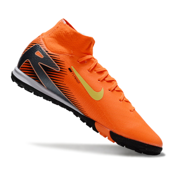Nike Zoom Mercurial Superfly 10 Elite Orange Turf TF Football Boot