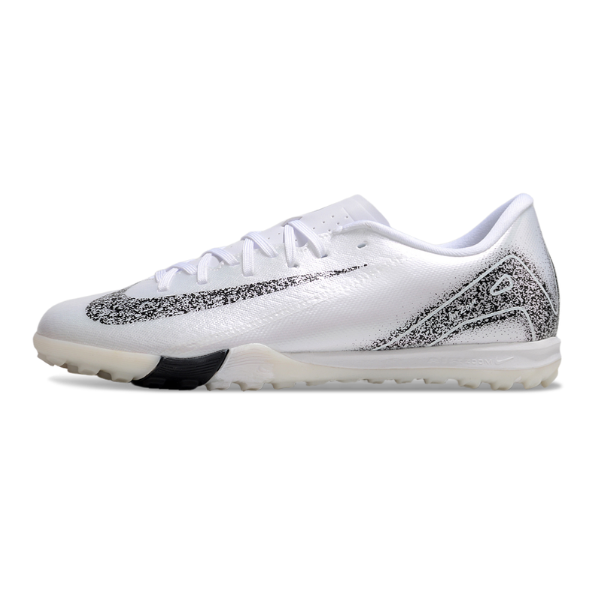 Botas de fútbol Nike Zoom Mercurial Vapor 16 Academy Turf TF blancas y negras 