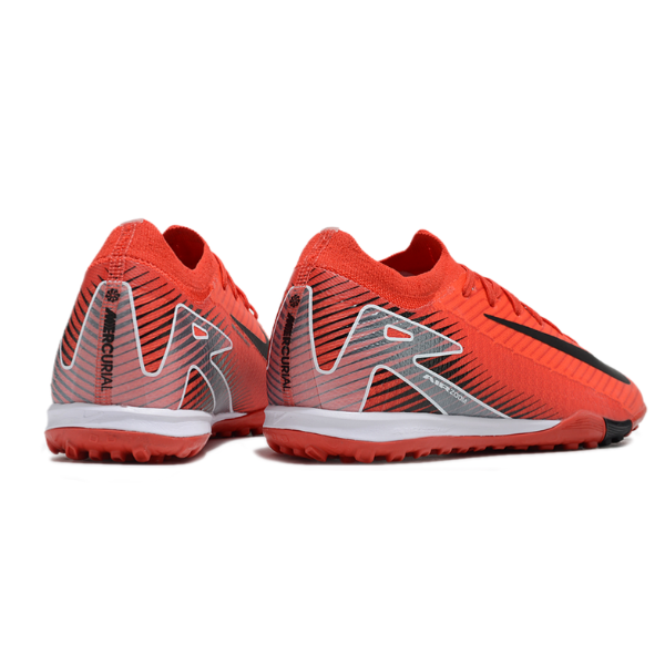 Botas de fútbol Nike Zoom Mercurial Vapor 16 Elite Turf TF rojas y negras