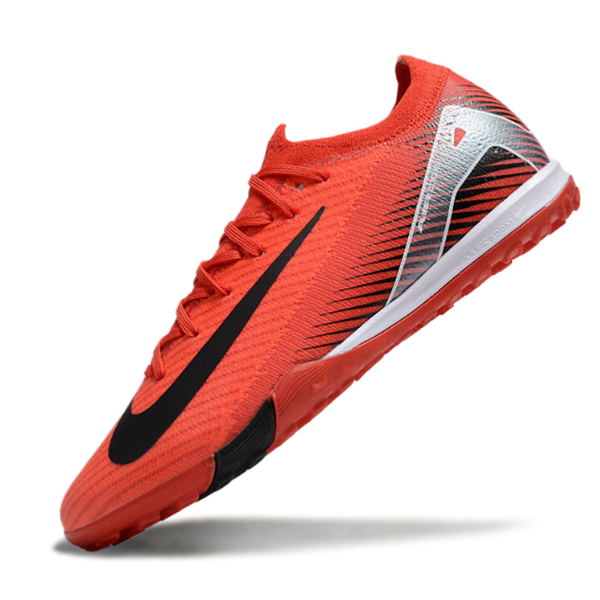 Botas de fútbol Nike Zoom Mercurial Vapor 16 Elite Turf TF rojas y negras