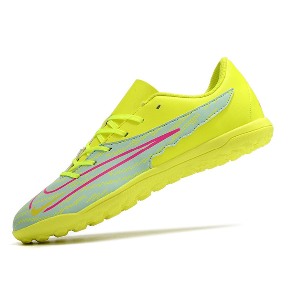 Nike Phantom GX Academy Yellow Green and Pink Turf TF Football Boot