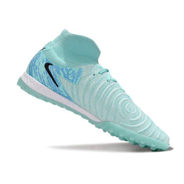 Botas de fútbol Nike Phantom Luna 2 Elite Turf TF azul claro y negro