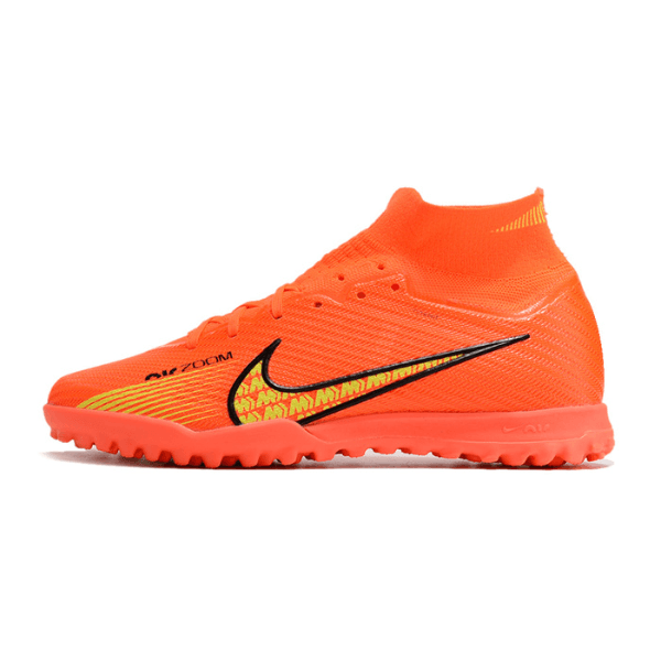 Nike Zoom Mercurial Superfly 9 Elite Orange Turf TF Football Boot