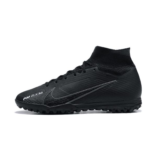 Nike Zoom Mercurial Superfly 9 Elite Black Pack Turf TF Football Boot