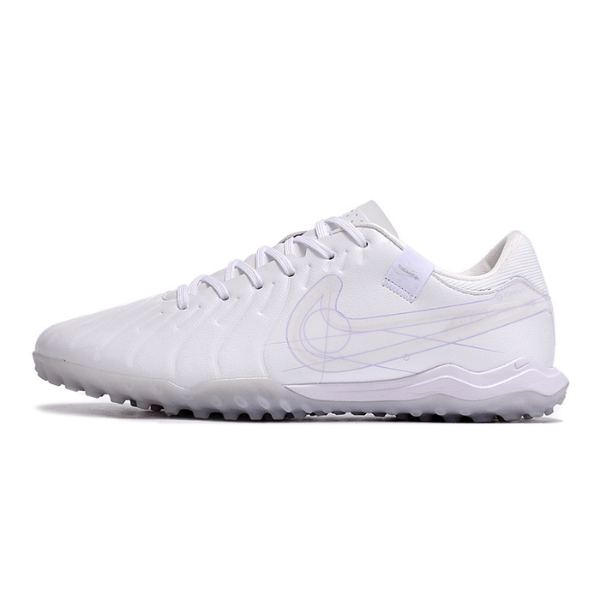 Nike Tiempo 10 Legend Academy White Turf TF Football Boot 