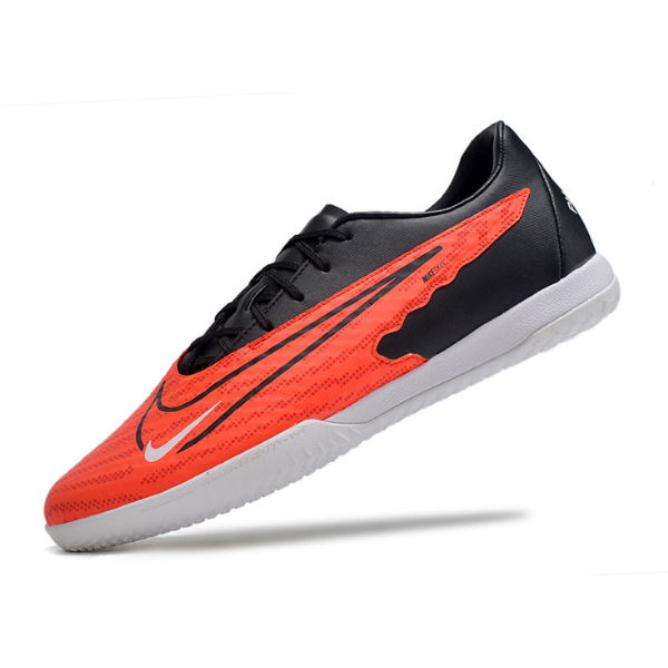 Nike Phantom GX Academy Laceless Black and Red Indoor IC Football Boot
