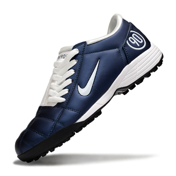 Botas de fútbol Nike Total 90 III Turf TF azul y blanco