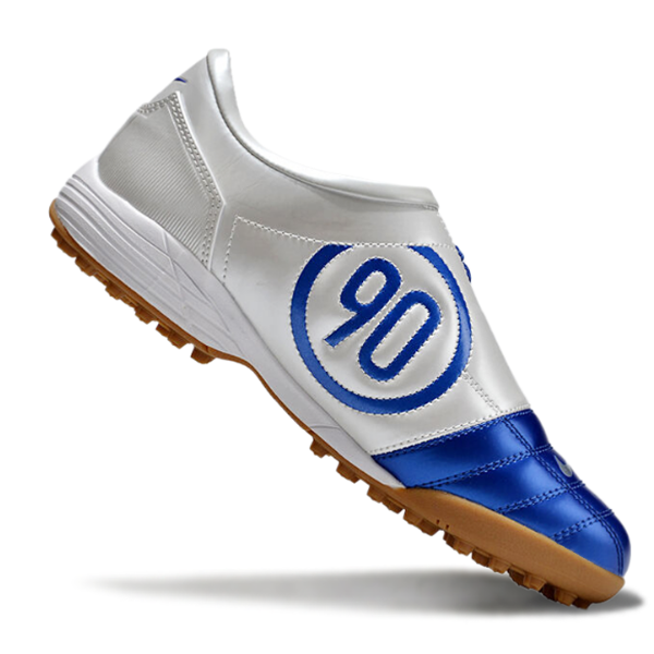 Nike Total 90 III Turf TF Blue and White Football Boot