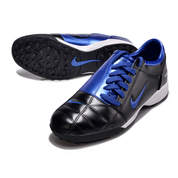 Nike Total 90 III Turf TF Black and Blue Football Boot