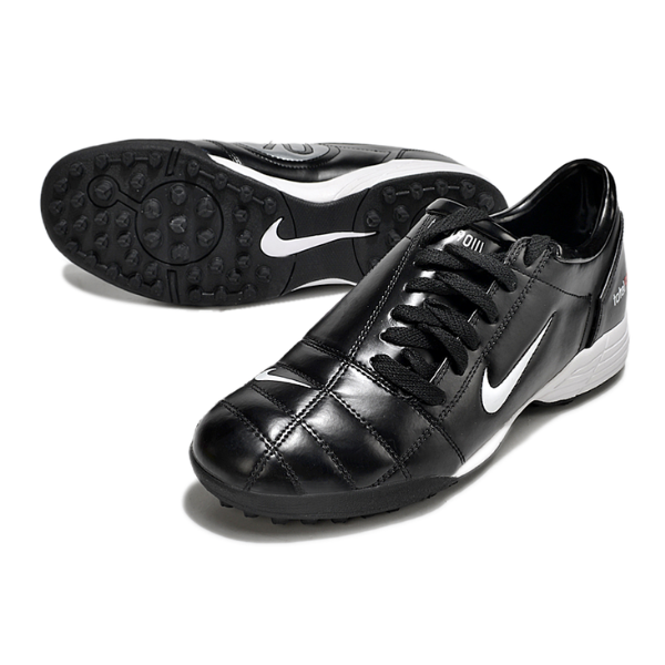Nike Total 90 III Turf TF Black and White Football Boot