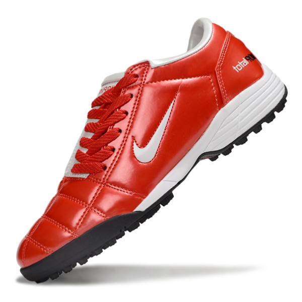 Nike Total 90 III Turf TF Red and White Football Boot