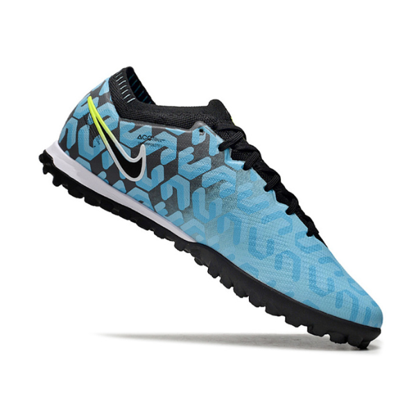 Nike Zoom Mercurial Vapor 15 Elite Light Blue and Black Turf TF Football Boot