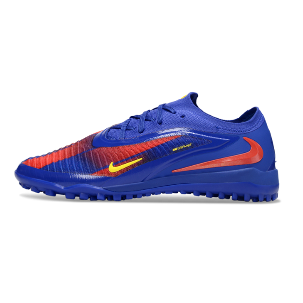 Nike Phantom 6 Elite Blue Red and Yellow Turf TF Football Boot