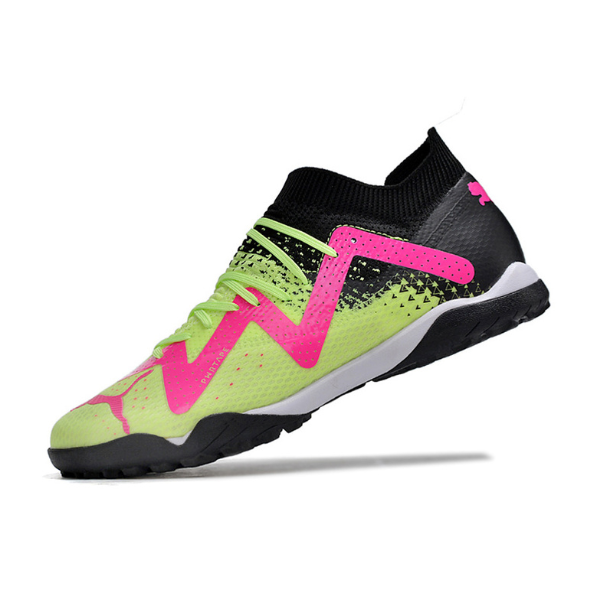 Puma Future Ultimate Green and Pink Turf TF Football Boot