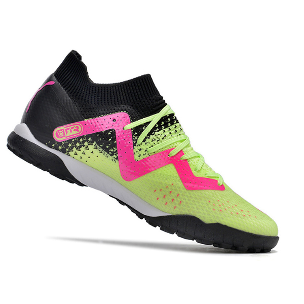 Puma Future Ultimate Green and Pink Turf TF Football Boot
