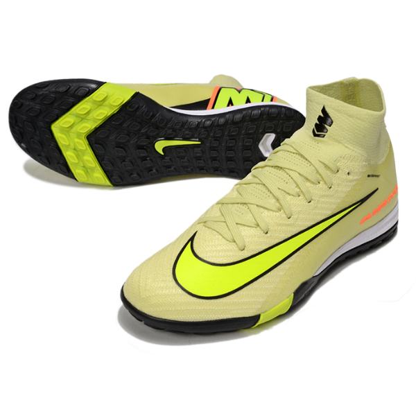Botas de fútbol Nike Zoom Mercurial Superfly 10 Elite para niños, color amarillo, para césped artificial (TF)