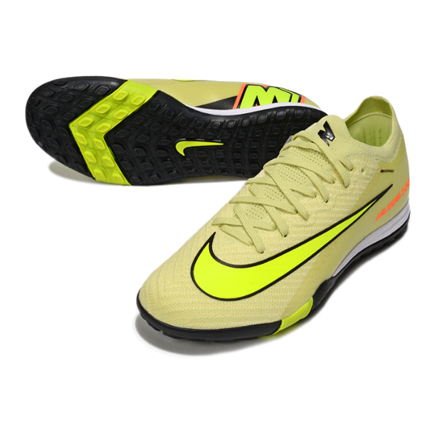 Botas de fútbol Nike Zoom Mercurial Vapor 16 Elite Turf TF para niños, color amarillo