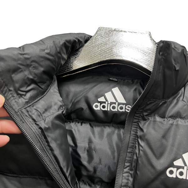 Chaleco acolchado negro Adidas 
