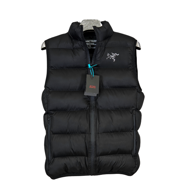 Chaleco acolchado negro de Arc'Teryx 