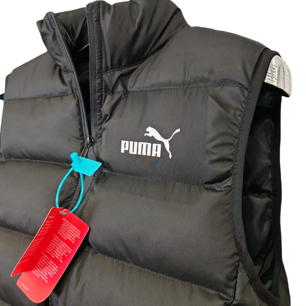 Puma Black Puffer Vest 