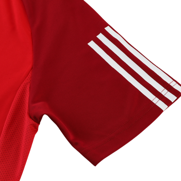Adidas Red Training Set T-Shirt and Shorts