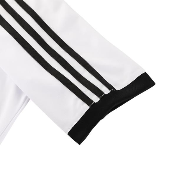 Adidas White and Black Training Set T-Shirt and Shorts
