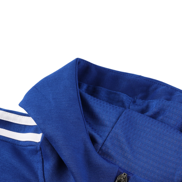 Abrigo y pantalones azules Adidas Cold Set 