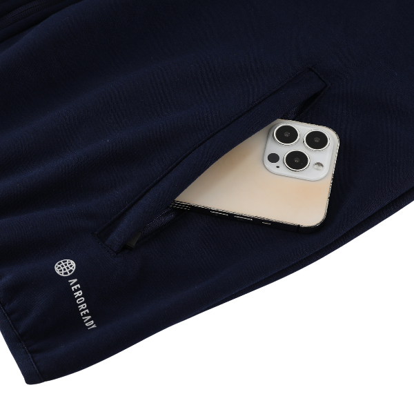 Conjunto de abrigo y pantalón azul frío de Adidas 