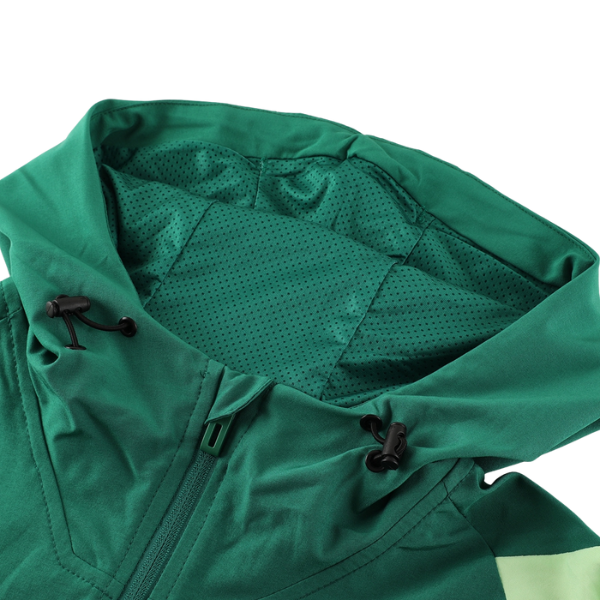 Conjunto de abrigo y pantalón Adidas Cold Green Black 