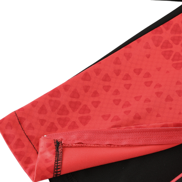 Puma Red Cold Set Quarter-Zip Top and Pants 