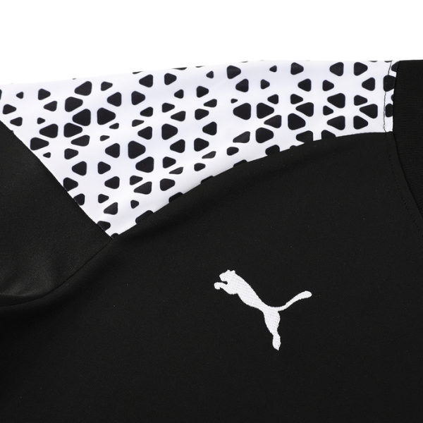 Puma Black and White Training Set T-Shirt and Shorts 