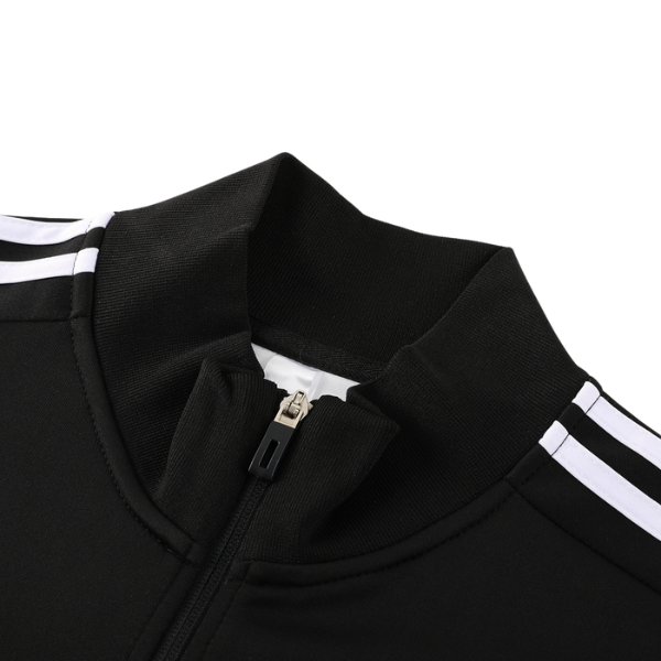 Chaqueta y pantalón Adidas Cold Set negro, blanco y gris 