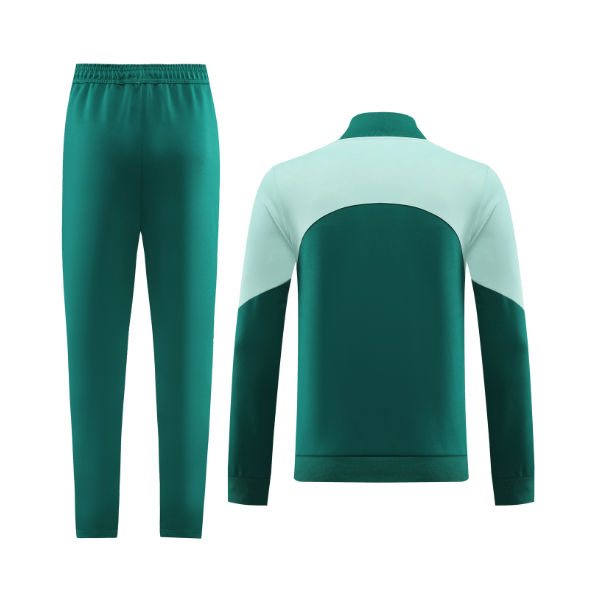 Chaqueta y pantalones Adidas Green and White Cold Set 