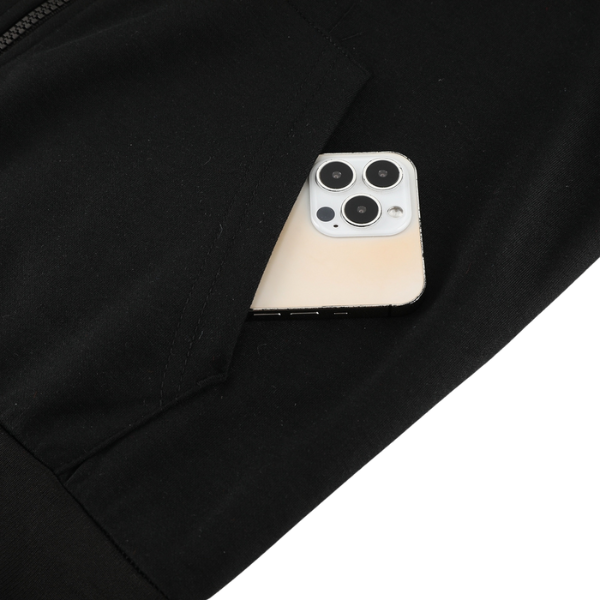 Nike Black and Light Blue Cold Set Jacket and Pants