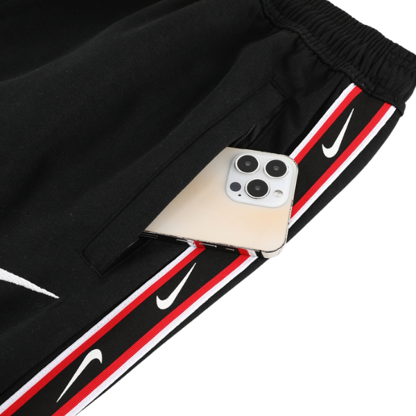 Nike Red and Black Cold Set Jacket and Pants