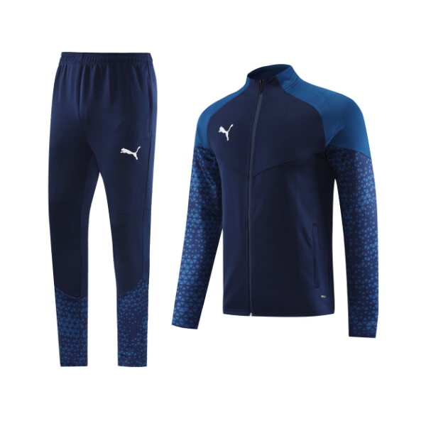 Puma Blue Cold Set Jacket and Pants 