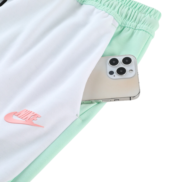Nike Cold Set Light Green and White Coat and Pants
