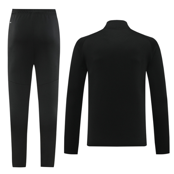 Nike Black Cold Set Quarter-Zip Top and Pants 