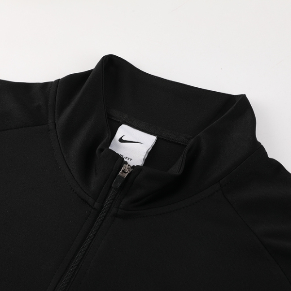 Nike Black Cold Set Quarter-Zip Top and Pants 