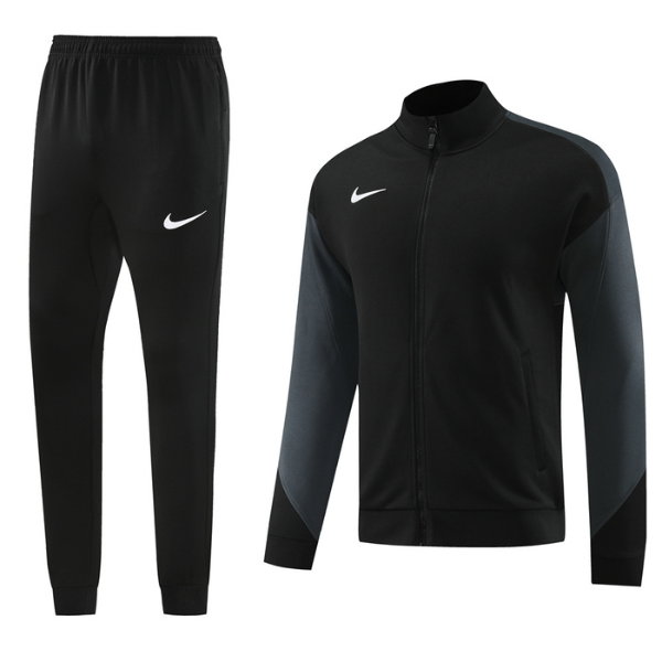Nike Black and Gray Cold Set Jacket and Pants