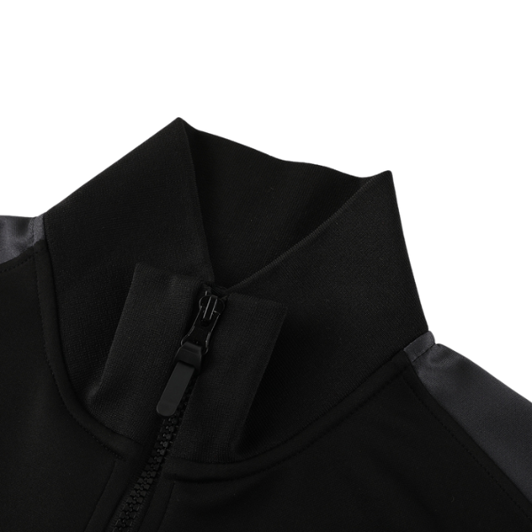 Nike Black and Gray Cold Set Jacket and Pants
